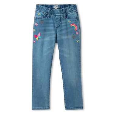 Jeans with Rainbow Patches, 3-8 years